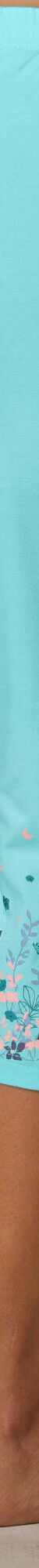 Pantacourt base imprimée bucolique - coton jersey (aqua) Pantacourt base imprimée bucolique - coton jersey (aqua)